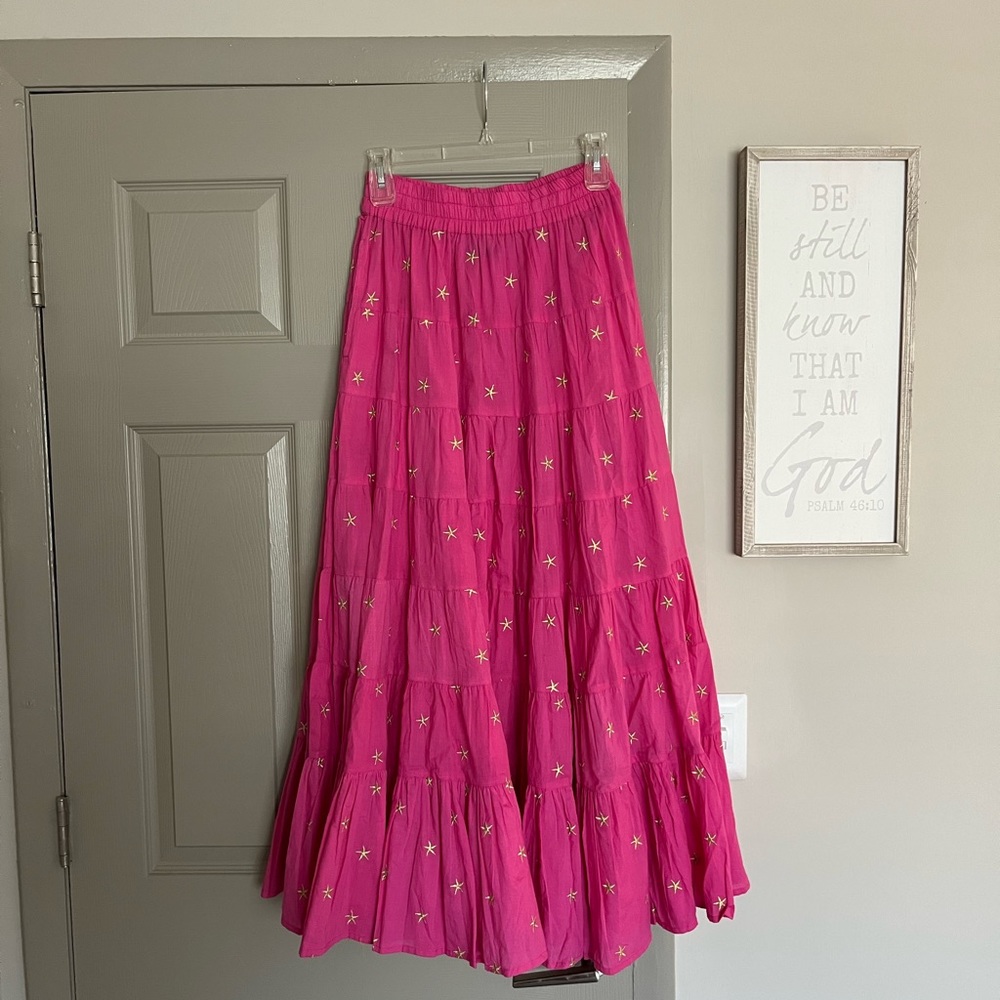 La Plage Star Maxi Skirt Size XS